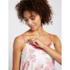 imageMotherhood Maternity Womens Maternity Satin Trim 3 Piece Pajama Set with Nursing FunctionWild Rose Floral