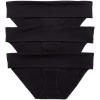 imageMotherhood Maternity  3 Pack Maternity Panties  Foldover and Bikini Style Underwear for Pregnancy  Sizes Small to 3XAll Black Pack