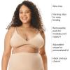 imageMotherhood Maternity Womens Seamless Wrap BraEssential Nude