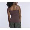 imageMotherhood Maternity Womens Clip Down Nursing Tank Top Cami with Adjustable Straps for Breastfeeding2 PackBlackFrench Roast
