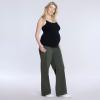 imageMotherhood Maternity Womens Clip Down Nursing Tank Top Cami with Adjustable Straps for Breastfeeding2 PackBlackFrench Roast