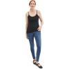 imageMotherhood Maternity Womens Clip Down Nursing Tank Top Cami with Adjustable Straps for Breastfeeding2 PackBlackH Grey