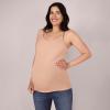 imageMotherhood Maternity Womens Clip Down Nursing Tank Top Cami with Adjustable Straps for Breastfeeding2 PackBlackMocha