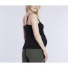imageMotherhood Maternity Womens Clip Down Nursing Tank Top Cami with Adjustable Straps for Breastfeeding2 PackBlackMocha