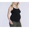 imageMotherhood Maternity Womens Clip Down Nursing Tank Top Cami with Adjustable Straps for Breastfeeding2 PackBlackMocha