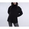 imageMotherhood Maternity Womens Long Sleeve Mock Turtleneck Pregnancy Knit SweaterBlack