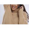 imageMotherhood Maternity Womens Long Sleeve Mock Turtleneck Pregnancy Knit SweaterBrush