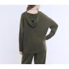 imageMotherhood Maternity Womens Long Sleeve VNeck Scuba Pullover Nursing HoodieDeep Depths
