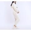 imageMotherhood Maternity Womens Long Sleeve VNeck Scuba Pullover Nursing HoodieWinter White