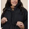 imageMotherhood Maternity Womens Quilted Pregnancy Long Puffer JacketBlack