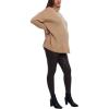 imageMotherhood Maternity Womens Long Sleeve Mock Turtleneck Pregnancy Knit SweaterBrush