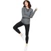 imageMotherhood Maternity Womens Workout Over The Belly Pregnancy and Postpartum Leggings with Pockets Soft Active Stretchy PantsBlack