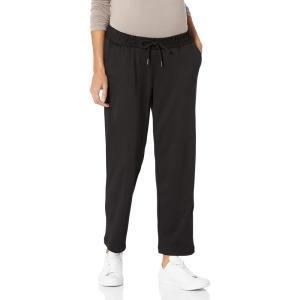 imageMotherhood Maternity Womens Under Belly Drawstring Knit Maternity PantsBlack