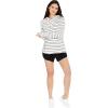 imageMotherhood Maternity Womens French Terry Underbelly Pregnancy ShortBlack