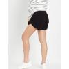 imageMotherhood Maternity Womens French Terry Underbelly Pregnancy ShortBlack