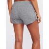 imageMotherhood Maternity Womens French Terry Underbelly Pregnancy ShortHeather Grey
