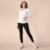 imageMotherhood Maternity Womens High Waist Over The Belly Pregnancy Workout Active Pocket Legging26 Inch Black