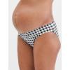 imageMotherhood Maternity womens Beach Bump 2 Piece Swimsuit Set Upf 50 Pregnancy SwimwearBlack White Gingham