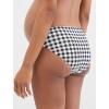 imageMotherhood Maternity womens Beach Bump 2 Piece Swimsuit Set Upf 50 Pregnancy SwimwearBlack White Gingham