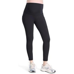 imageMotherhood Maternity Womens High Waist Over The Belly Pregnancy Workout Active Pocket Legging26 Inch Black