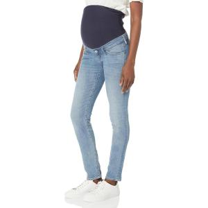 imageMotherhood Maternity Womens Super Stretch Secret Fit Over The Belly Skinny Jeans Indigo BlueMedium Horizon Wash