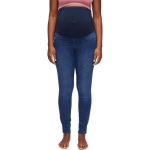 imageMotherhood Maternity Womens Super Stretch Secret Fit Over The Belly Skinny Jeans Indigo BlueMedium Wash