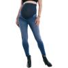 imageMotherhood Maternity Womens Secret Fit Over The Belly Skinny Ankle Pregnancy JeansMedium Wash