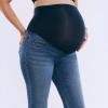 imageMotherhood Maternity Womens Secret Fit Over The Belly Skinny Ankle Pregnancy JeansMedium Wash