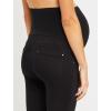 imageMotherhood Maternity Womens Super Stretch Secret Fit Over The Belly Skinny Ankle Length Jeans Indigo BlueBlack Wash