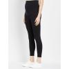 imageMotherhood Maternity Womens Super Stretch Secret Fit Over The Belly Skinny Ankle Length Jeans Indigo BlueBlack Wash