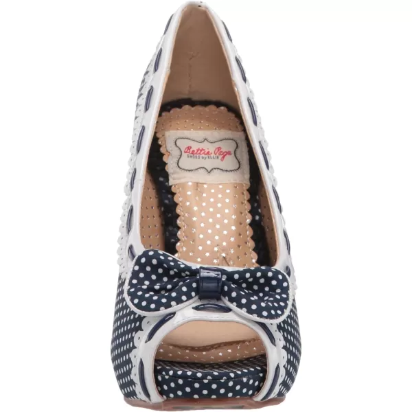 Bettie Page Women's Bp412-amelie Pump