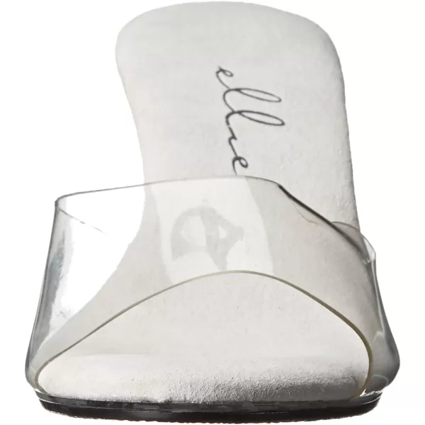 Ellie Shoes Women's Vanity Stage Heels - Peep-Toe 3 Inch Mule