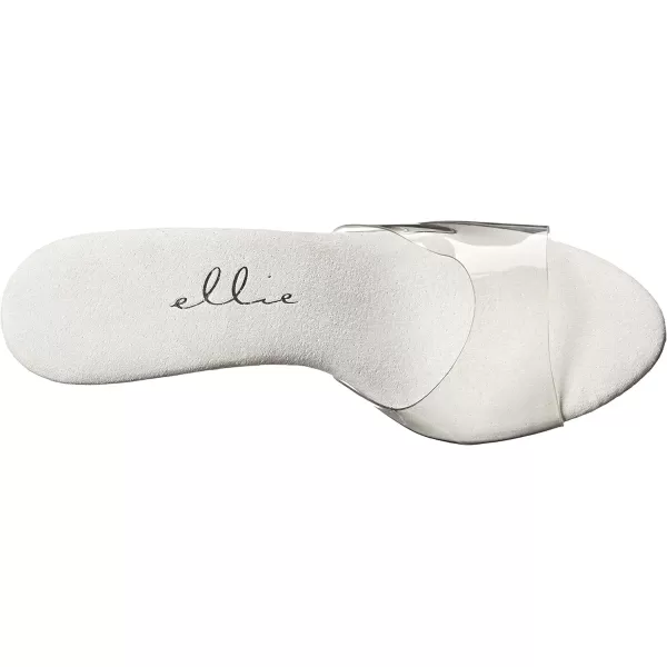 Ellie Shoes Women's Vanity Stage Heels - Peep-Toe 3 Inch Mule