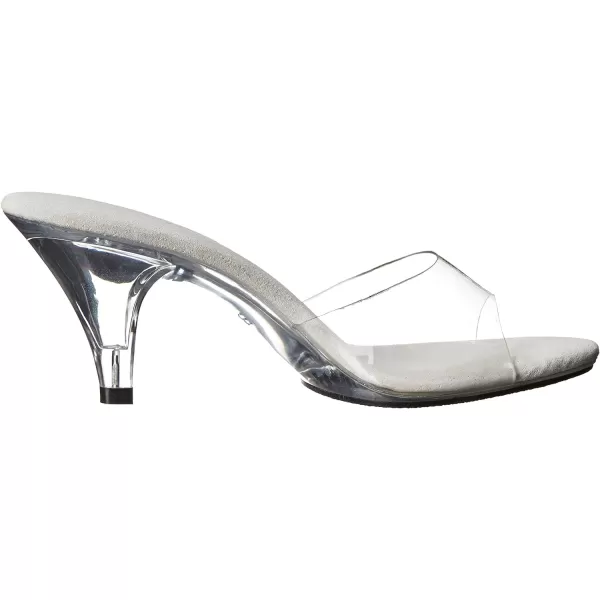 Ellie Shoes Women's Vanity Stage Heels - Peep-Toe 3 Inch Mule