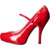 imageEllie Shoes Womens 423Babydoll Maryjane Platform PumpRed