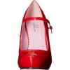 imageEllie Shoes Womens 423Babydoll Maryjane Platform PumpRed