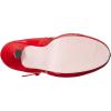 imageEllie Shoes Womens 423Babydoll Maryjane Platform PumpRed