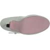 imageEllie Shoes Womens 423Babydoll Maryjane Platform PumpWhite