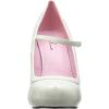 imageEllie Shoes Womens 423Babydoll Maryjane Platform PumpWhite