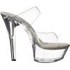 imageEllie Shoes Womens 601 Coco Platform SandalClear
