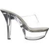 imageEllie Shoes Womens 601 Vanity Platform SandalClearClear