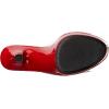 imageEllie Shoes Womens 601 Vanity Platform SandalClearRed