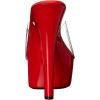 imageEllie Shoes Womens 601 Vanity Platform SandalClearRed