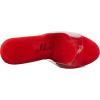 imageEllie Shoes Womens 601 Vanity Platform SandalClearRed
