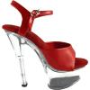 imageEllie Shoes Womens 601Juliet Pole Fitness PlatformsRed Clear
