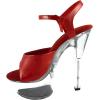 imageEllie Shoes Womens 601Juliet Pole Fitness PlatformsRed Clear
