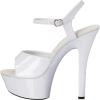 imageEllie Shoes Womens 601Juliet Pole Fitness PlatformsWhite