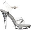 imageEllie Shoes Womens M Jewel Platform SandalClear