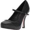 imageEllie Shoes Womens 423Babydoll Maryjane Platform PumpBlack Polyurethane