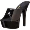 imageEllie Shoes Womens 601 Vanity Platform SandalBlackBlack